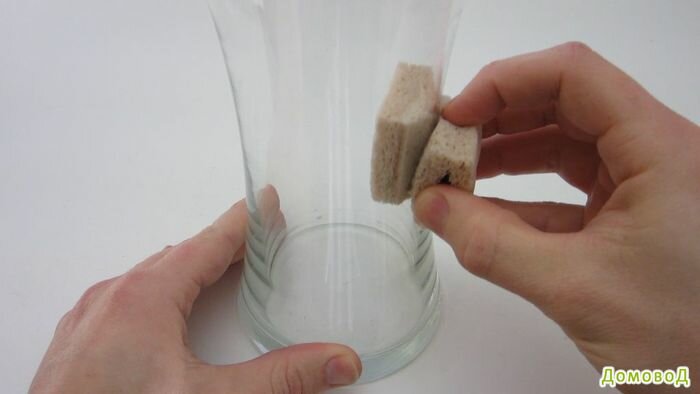 Магнитная мочалка - хитрость для очистки ваз и аквариумов. Магнитные мочалки помогут очистить труднодоступные места, такие как вазы и аквариумы.