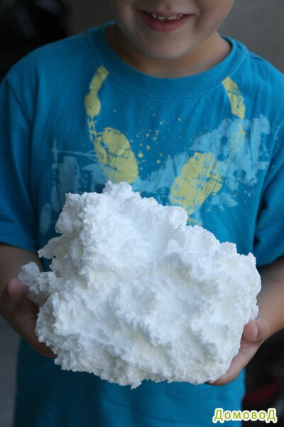 Опыты для детей: мыльные облака!. Очень интересный эксперимент - создайте мыльное облако за пару минут!